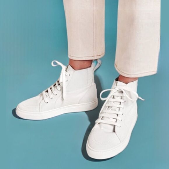 Thakoon Pull-On High Top Lace Up Sneakers - Picture 13 of 16